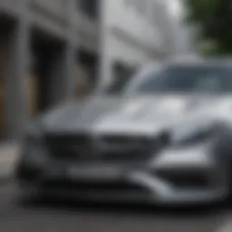 Front view of the Mercedes Benz Brabus S showcasing its aerodynamic design
