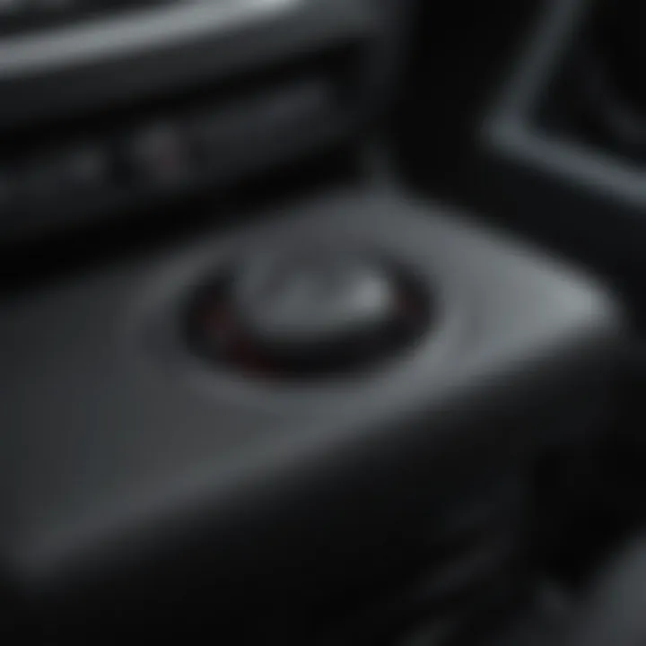 Close-up of Mercedes SUV captain seat controls highlighting advanced functionality