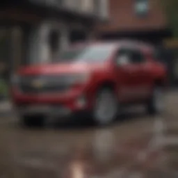 Sleek exterior design of the new Chevy Denali showcasing its sophisticated lines and premium finish.