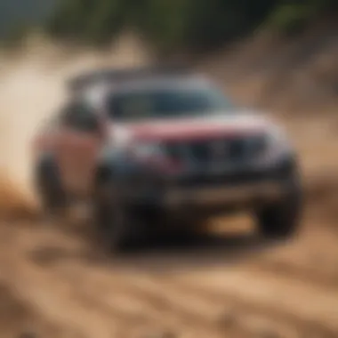 Nissan Frontier Nismo Off-Road in action on rugged terrain