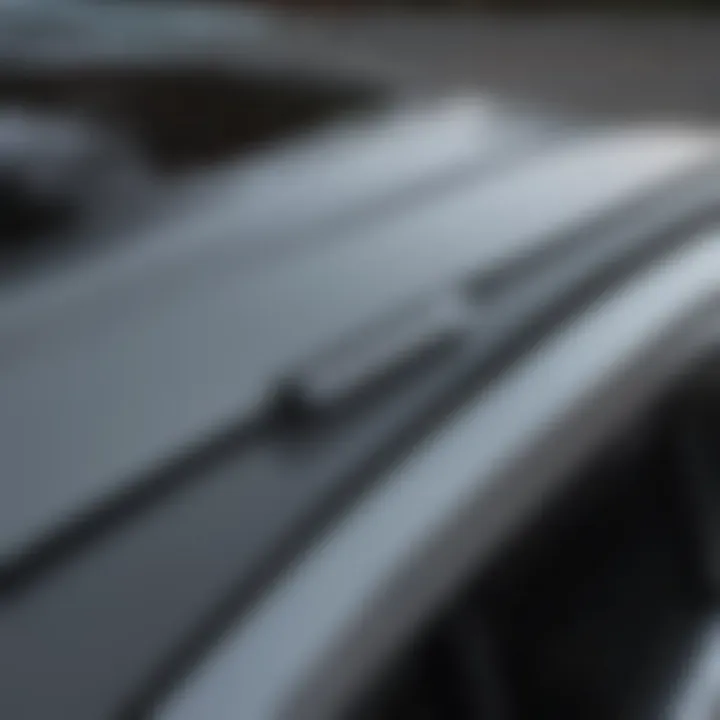 Chevy Tahoe roof rails showcasing their sleek design