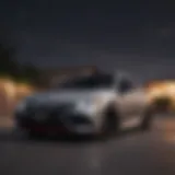 Sleek exterior design of the Toyota Camry TRD