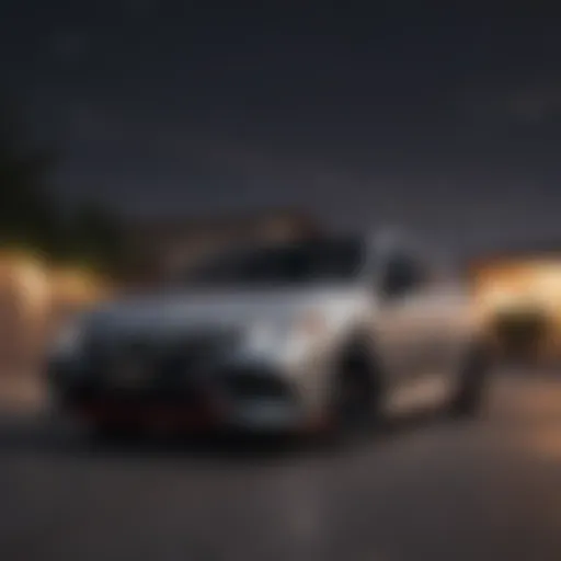 Sleek exterior design of the Toyota Camry TRD