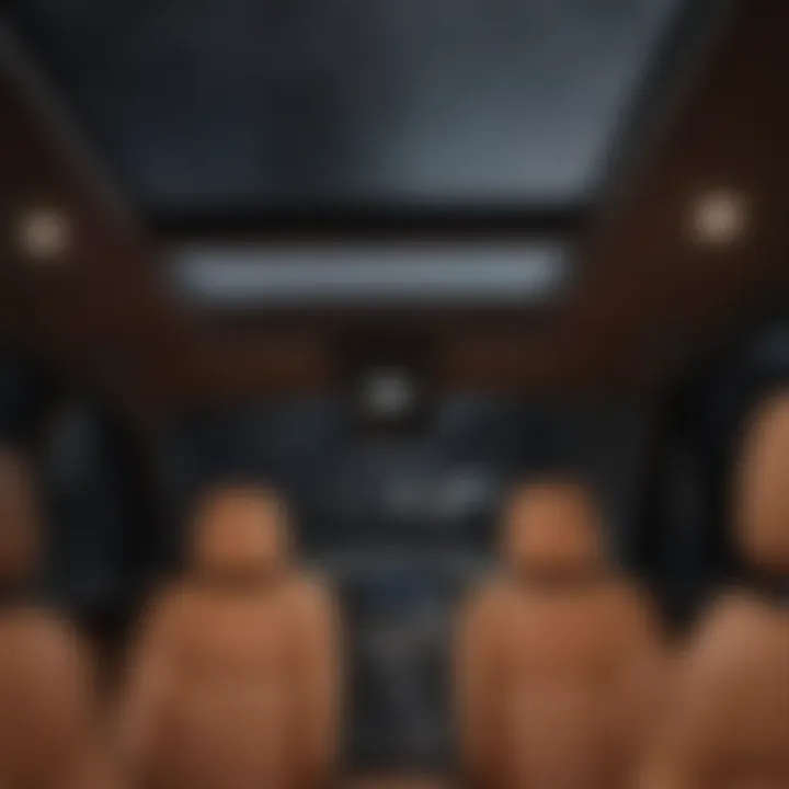 Open sunroof in a Mercedes C Class showcasing interior