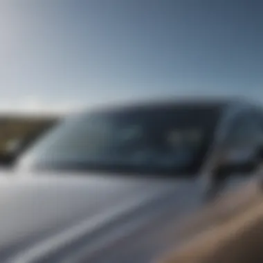 Sleek Sunroof Design in Mercedes C Class Sleek design of the Mercedes C Class sunroof