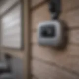 Modern Wi-Fi garage door opener showing advanced technology features