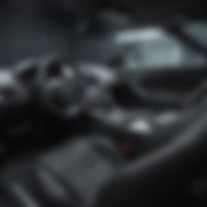 Premium materials used in the Jaguar F-Type interior