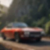 Classic Toyota sports car showcasing timeless design