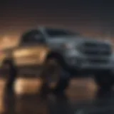 A striking view of the MB pickup truck showcasing its robust design and modern aesthetics.