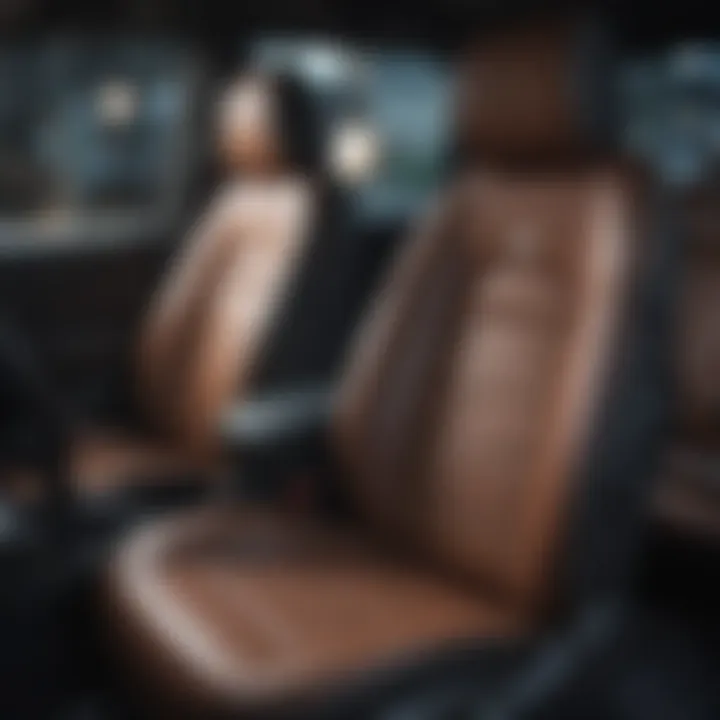 Comparison chart of various YJ waterproof seat cover options