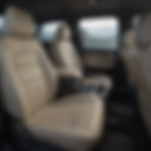 Ford Explorer back seat spacious layout