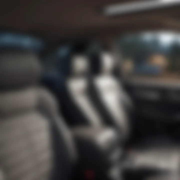 Safety technology in Ford Explorer back seat