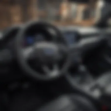 Interior Technology Features of Ford Maverick Interior view showcasing advanced technology in the Ford Maverick