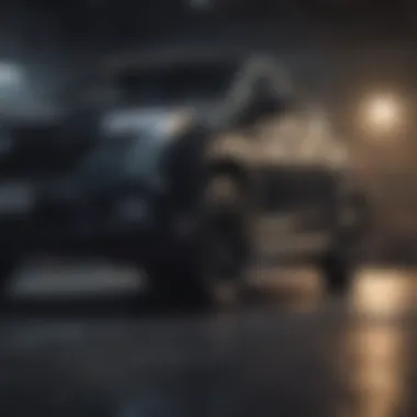 Safety Features of the Honda Truck Black Edition Safety features illustrated through modern design elements