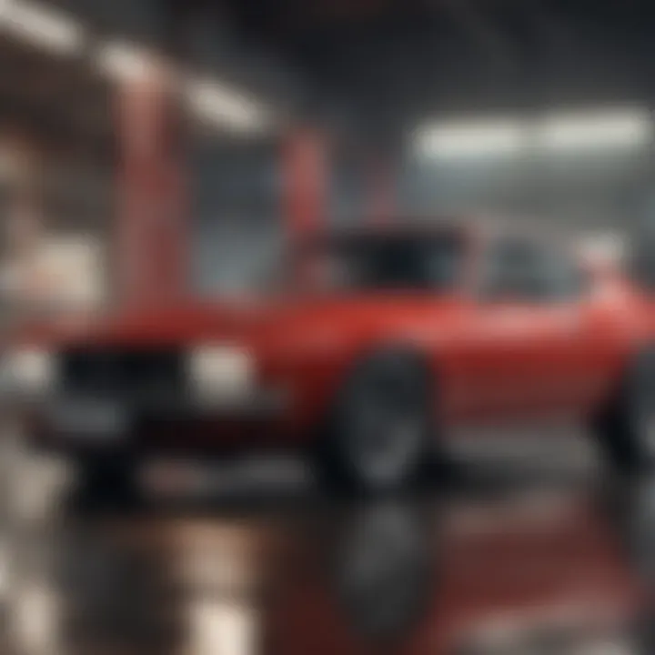 A digital marketplace displaying car listings