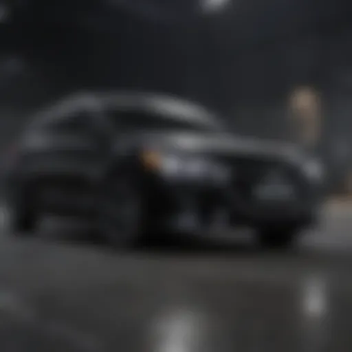 Sleek exterior of the Hyundai Elantra GT Black showcasing its sporty design.