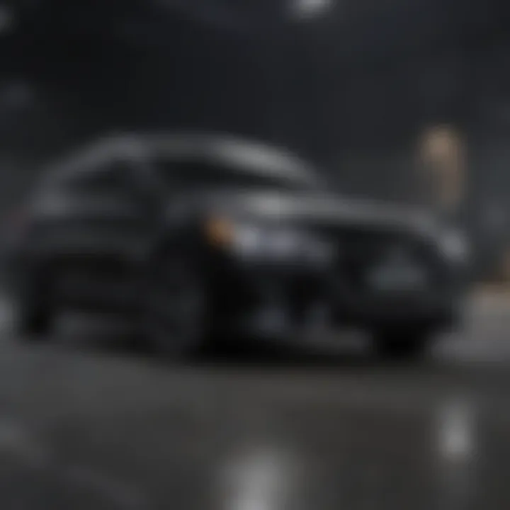 Sleek exterior of the Hyundai Elantra GT Black showcasing its sporty design.