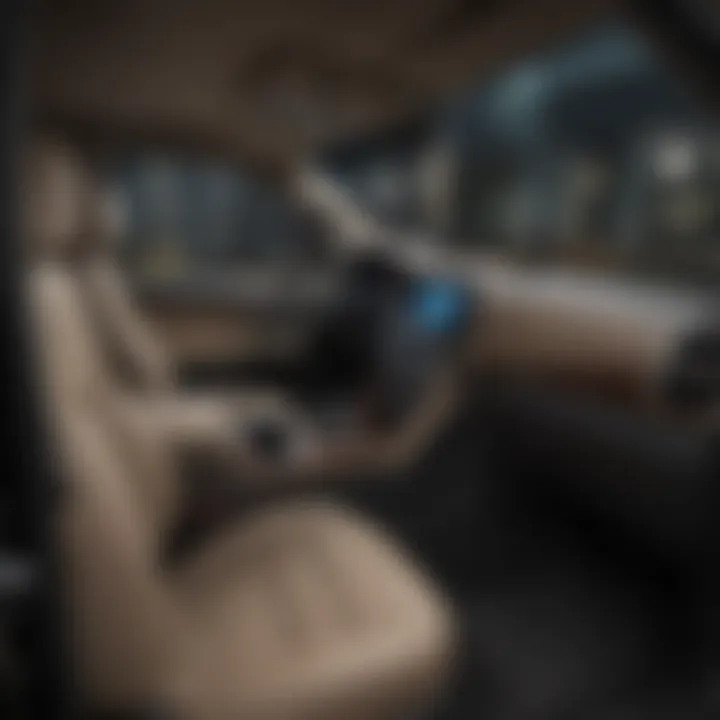 Luxurious interior of the 2017 Chevrolet Tahoe fully loaded