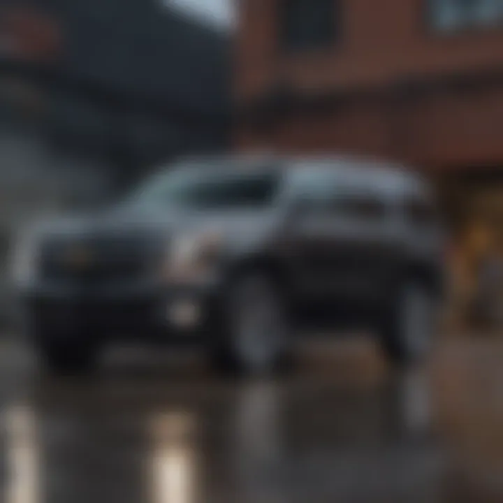 Demonstrating advanced safety features in the 2017 Chevrolet Tahoe
