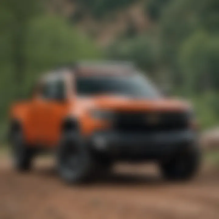 Comparison of the 2022 Chevy Trail Boss Diesel with competitors in the diesel truck market