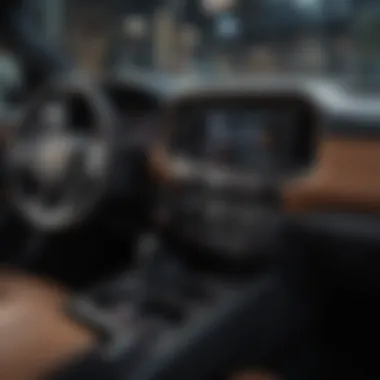 Interior dashboard of the 2022 Chevy Trail Boss Diesel with advanced technology features