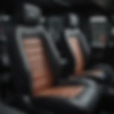 Installation of custom seats in a Jeep JK model