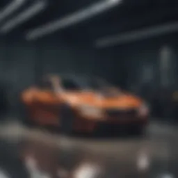 Kith and BMW collaborative car showcasing design innovation