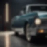 Classic Lincoln Continental showcasing vintage design elements