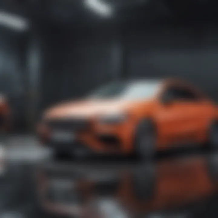 Safety features displayed in a Mercedes CLA, reflecting innovation and protection