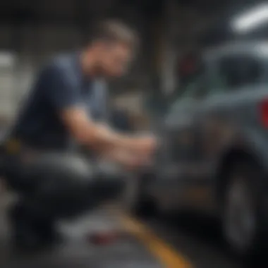 Importance of Regular Vehicle Maintenance Owner inspecting vehicle maintenance checklist