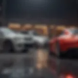 A person contemplating the decision to sell their vehicle.