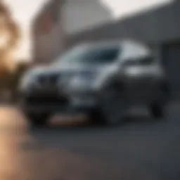 Nissan Rogue SL AWD exterior showcasing its sleek design
