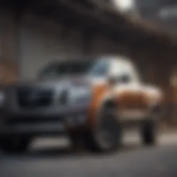 Nissan Titan showcasing its robust design and exterior features