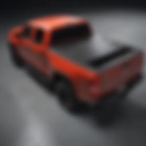 Variety of removable tonneau covers displayed on different truck models