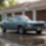 A reliable used car parked in a driveway
