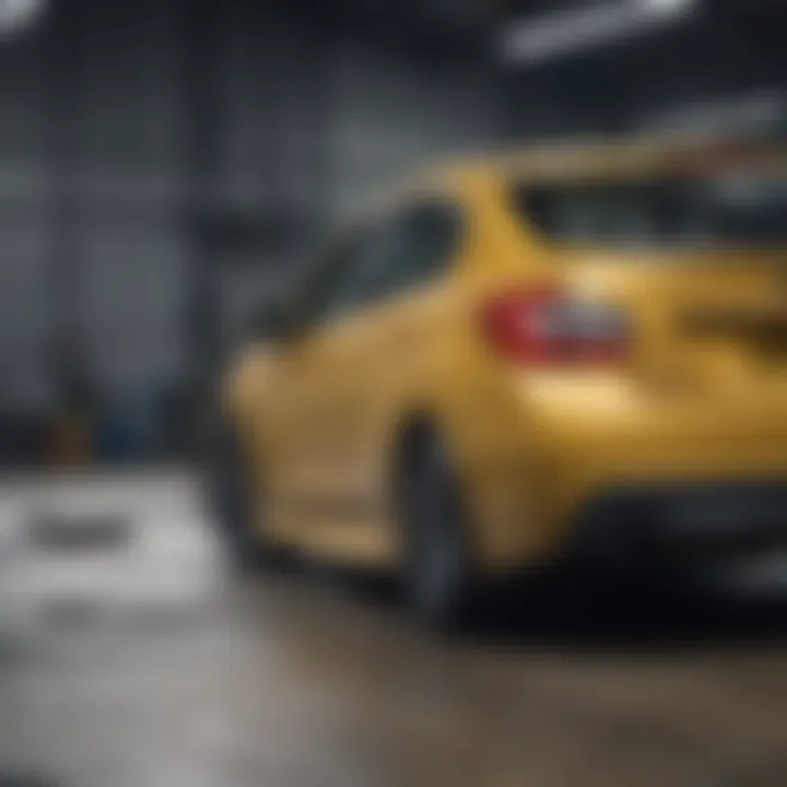 Crash test results of the Subaru Impreza