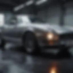A pristine used vehicle showcasing its exterior features