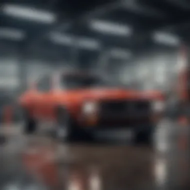 Impactful Automotive Ad Campaigns A montage of successful automotive ad campaigns highlighting their impact on brand perception.