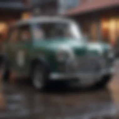 Mini Cooper's Cultural Impact: More Than Just a Car Mini Cooper participating in a cultural event