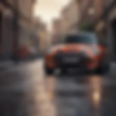 The Modern Mini Cooper: A Blend of Tradition and Innovation Modern Mini Cooper on an urban street