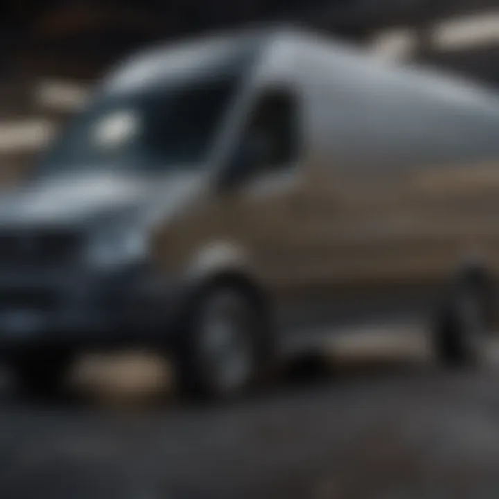 Side view of the Mercedes Sprinter highlighting various configurations