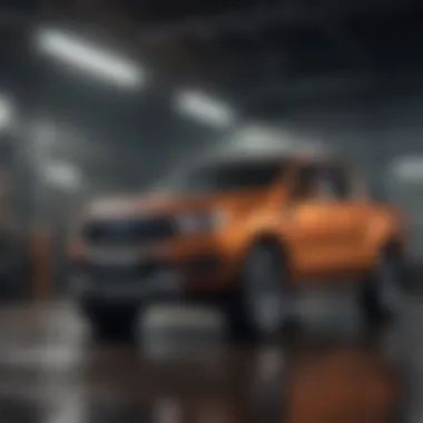 Advanced Technology Inside the Ford Ranger Interior shot showcasing the advanced technology inside the Ford Ranger