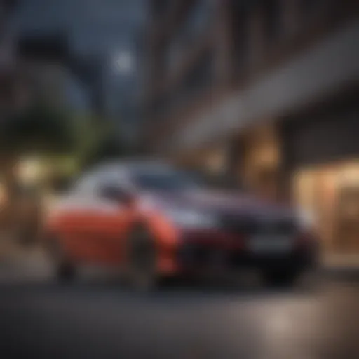 Sleek exterior design of the new Honda City showcasing its contemporary style.