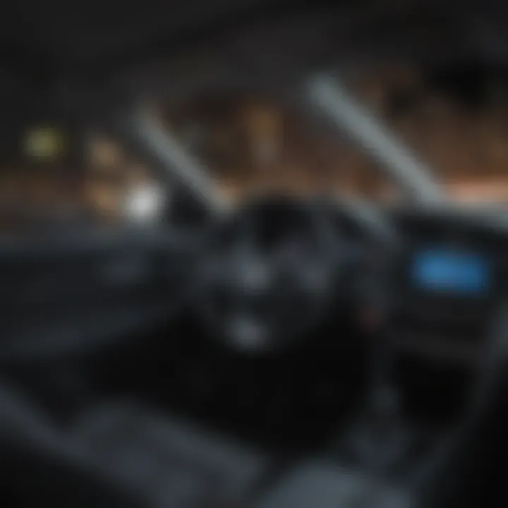 Interior of the new Honda City highlighting advanced technology and comfort.