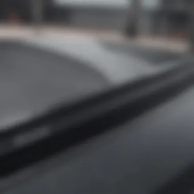 Material Quality of Thule Carriers Close-up of Thule carrier's material quality
