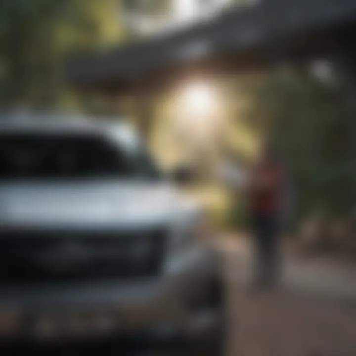 Installation of Thule cross bars on a Ford Explorer