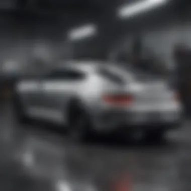 A sleek modern automobile highlighting warranty features.