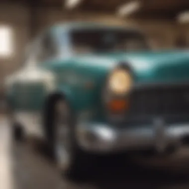 Assessing Value: A Collector's Perspective Collector assessing the value of a vintage automobile