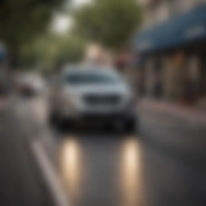 Visual representation of driving habits affecting fuel economy