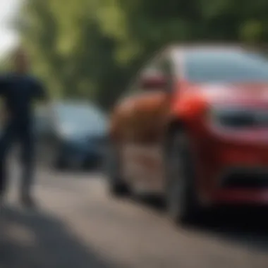 Owner Satisfaction and Experience A satisfied owner enjoying a smooth drive in a midsize sedan, reflecting positive ownership experience